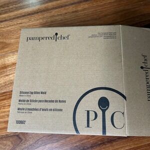 Pampered Chef Silicone Egg Bites Mold 100662 New In Box, Cooking, Kitchen
